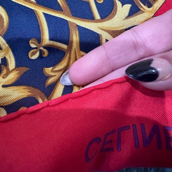 Celine Silk Large Jewelry Box Handrolled Scarf - Picture 6 of 10